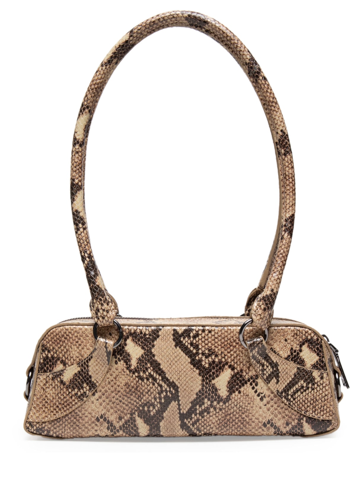 Bolsa Feminina Cobra Python Natural - Animal Print