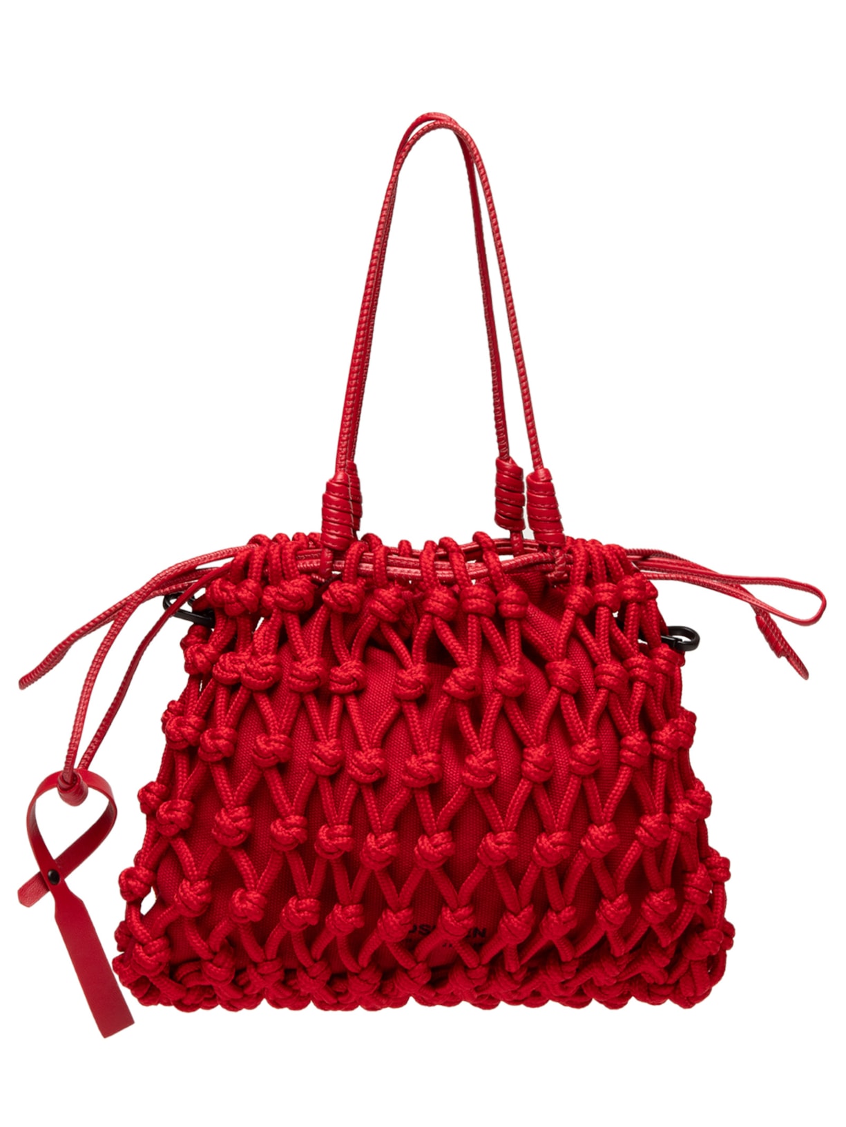 Bolsa Feminina Color Macramê - Vermelho