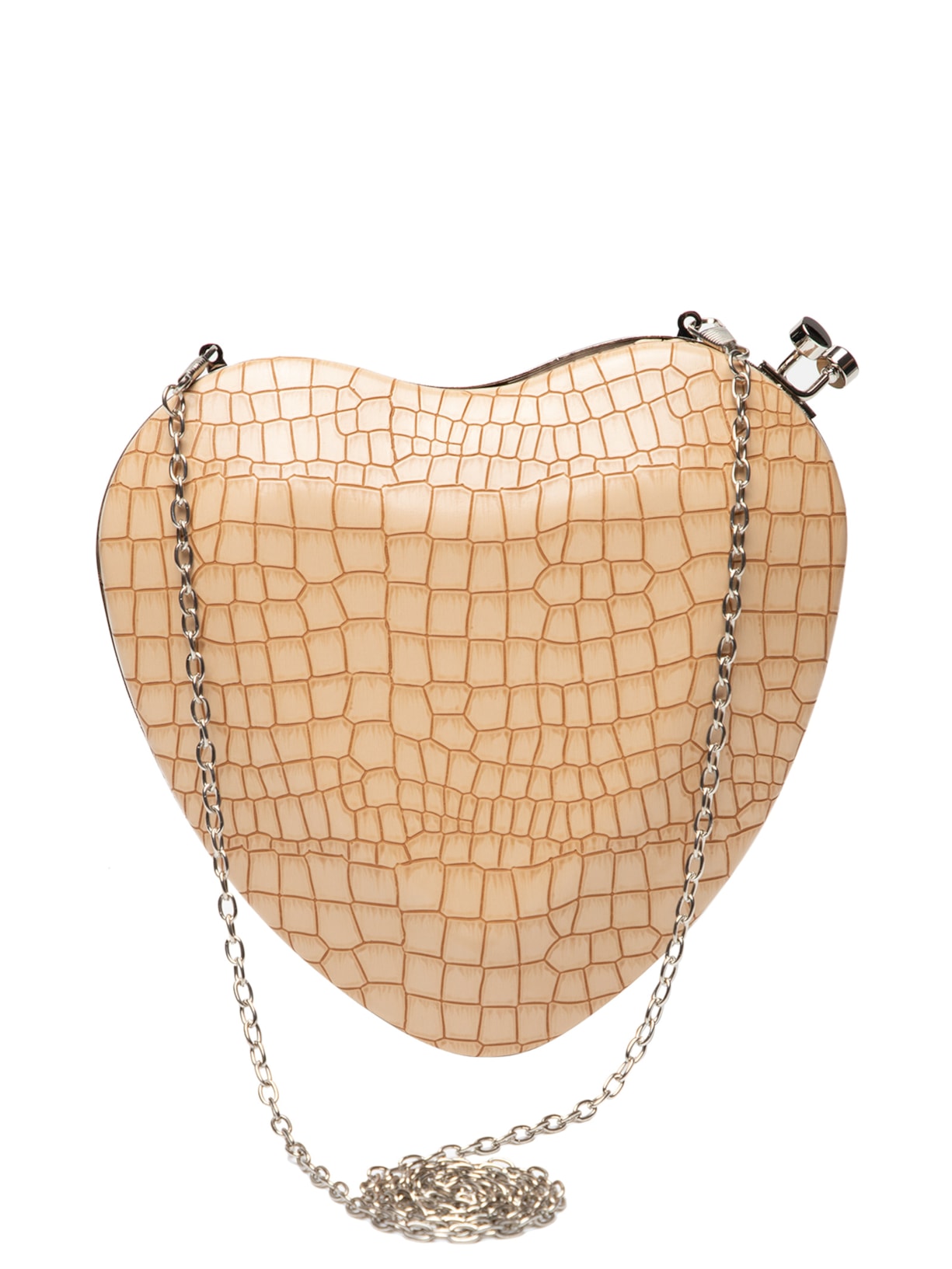 Bolsa Feminina Coração - Bege