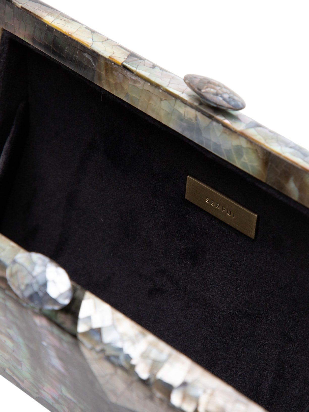 Bolsa Feminina Corina Blacklip Prata Serpui