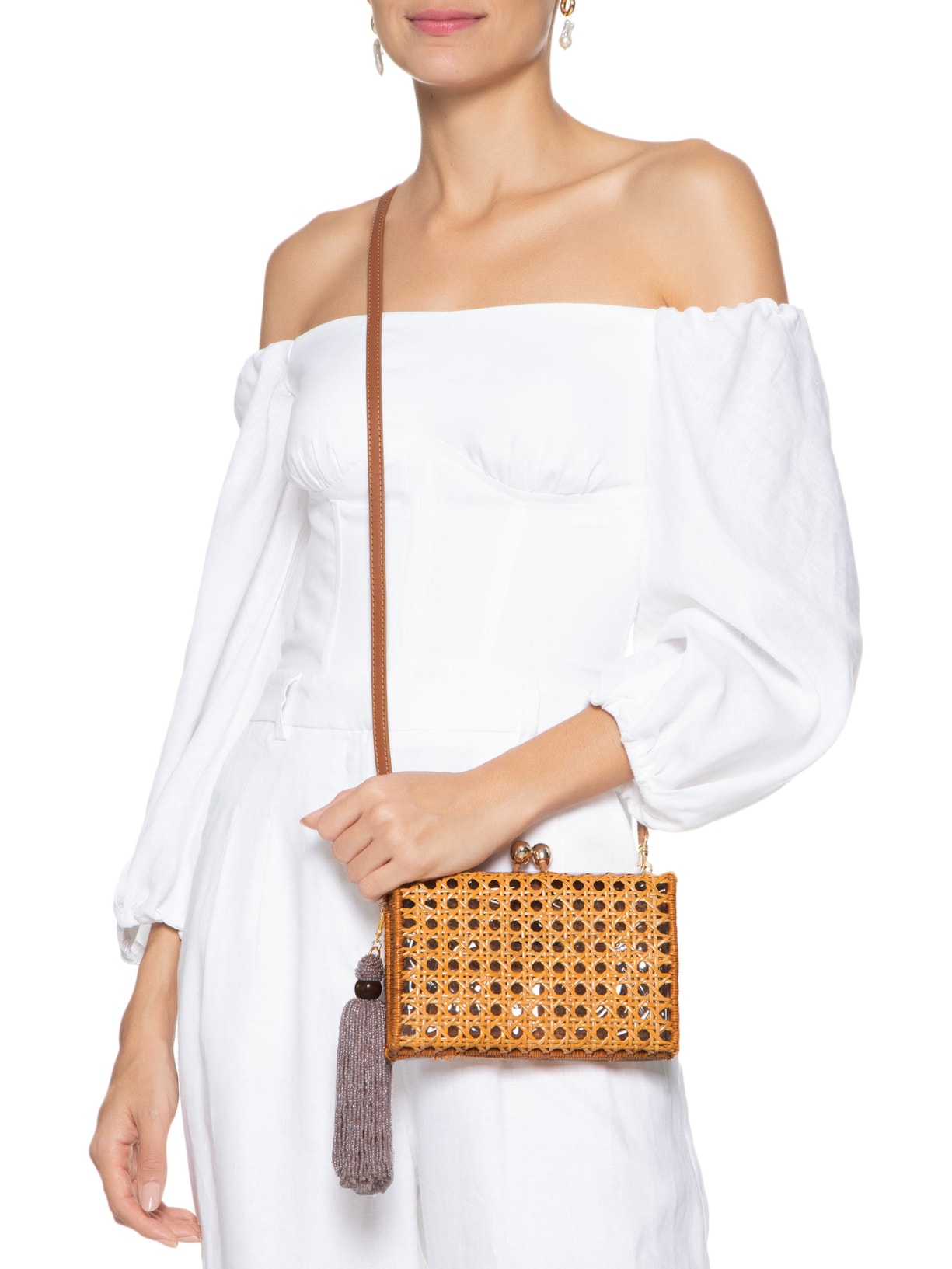 Bolsa Feminina Corina OM Bege Serpui