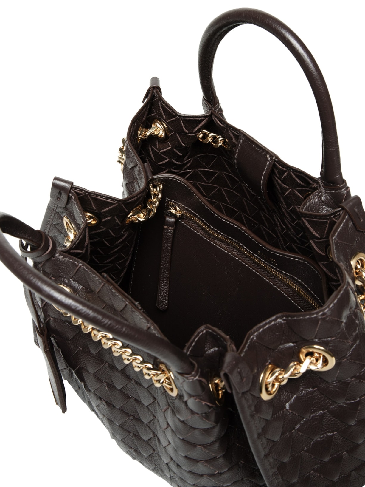 Bolsa Feminina Corrente Marrom Schutz