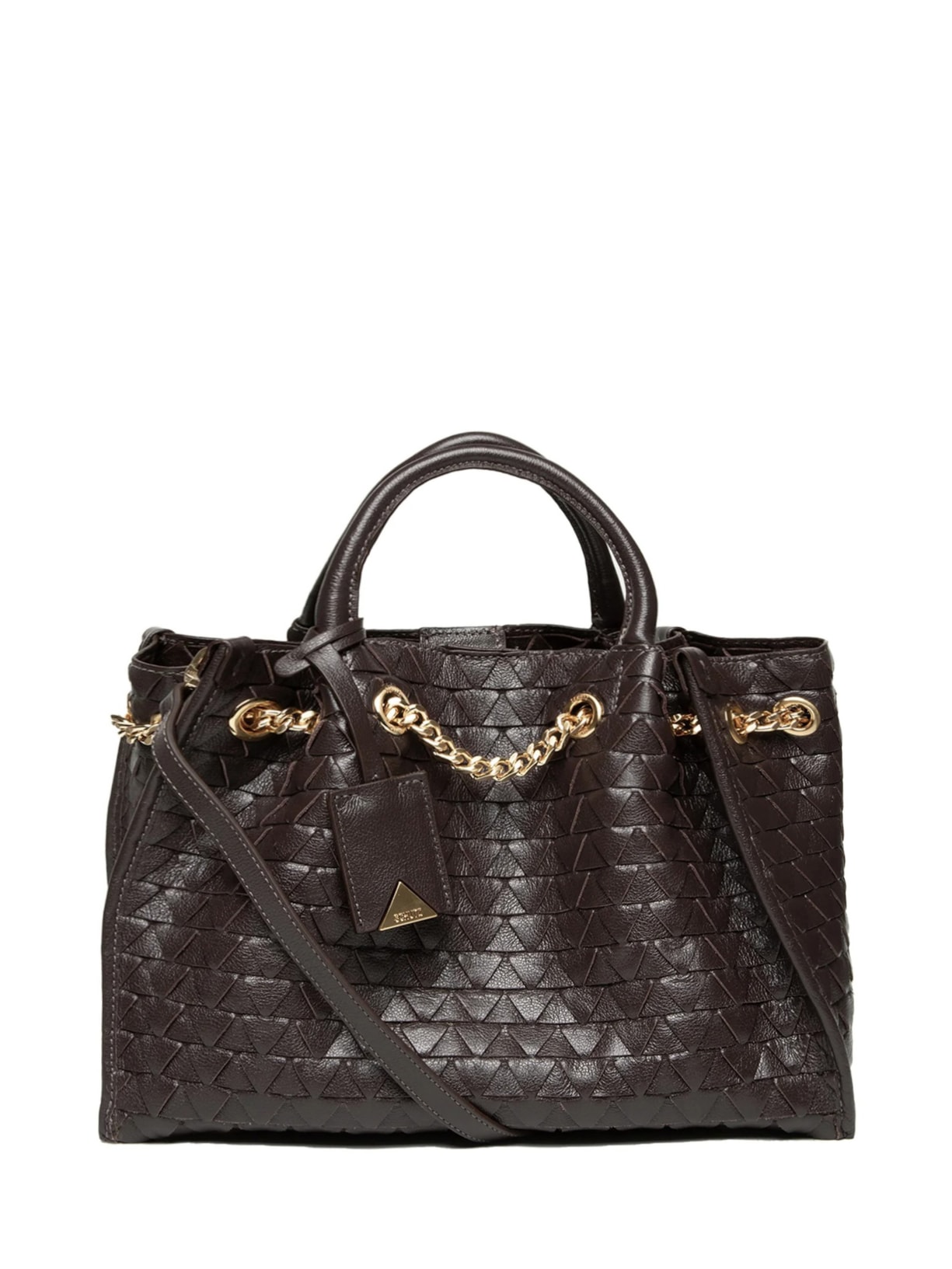 Bolsa Feminina Corrente Marrom Schutz