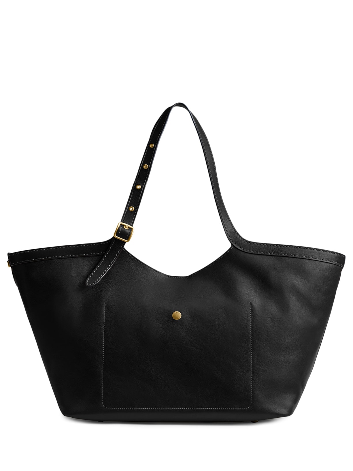 Bolsa Feminina Couro Gamercy Tote Preto Coach