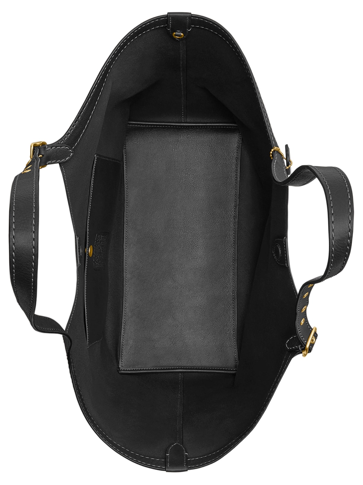 Bolsa Feminina Couro Gamercy Tote Preto Coach