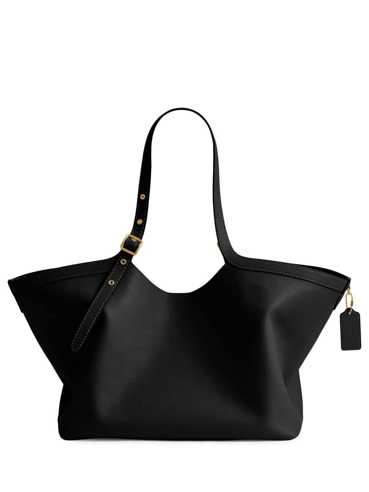 Bolsa Feminina Couro Gamercy Tote Preto Coach