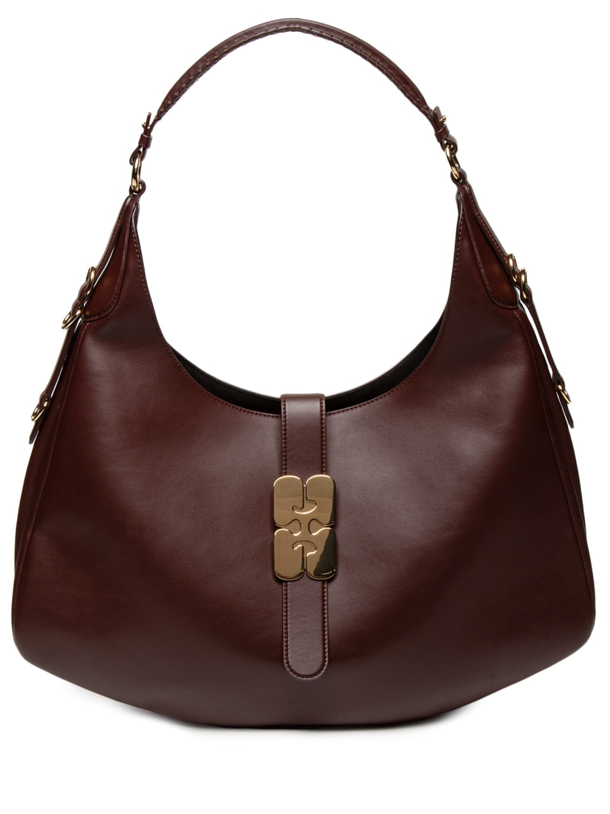 Bolsa Feminina Couro Kat Grande - Marrom