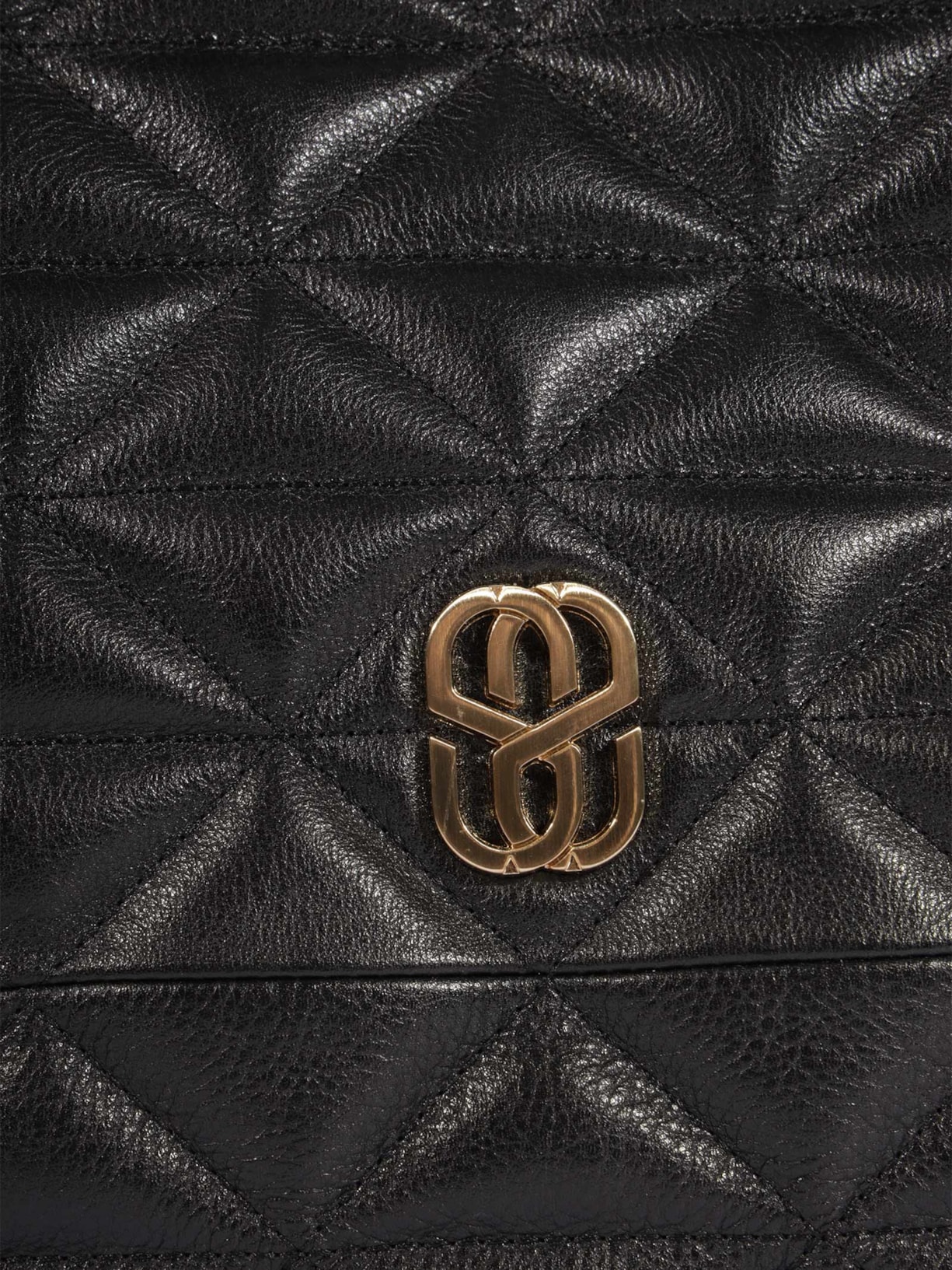 Bolsa Feminina Couro Média Preto Schutz