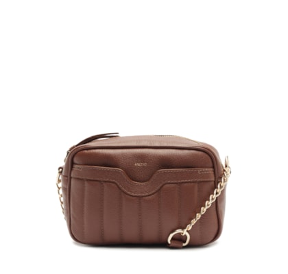 Bolsa Feminina Couro Pequena - Marrom