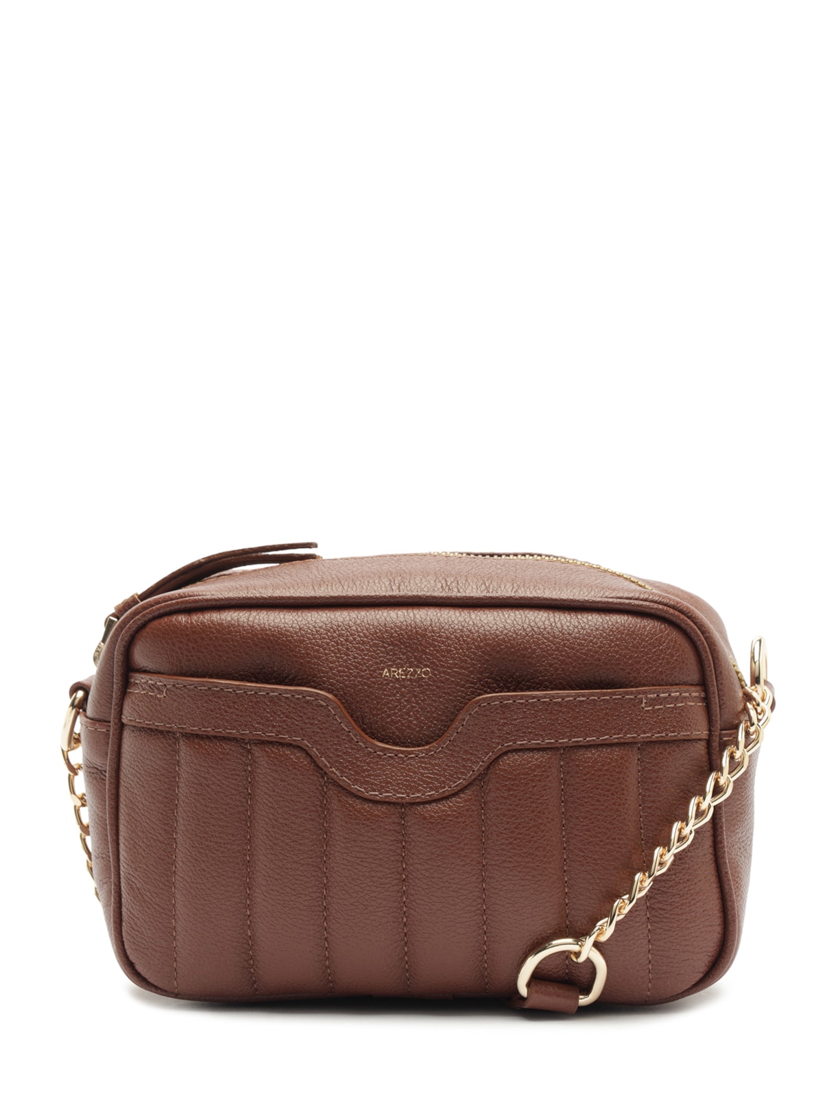 Bolsa Feminina Couro Pequena - Marrom