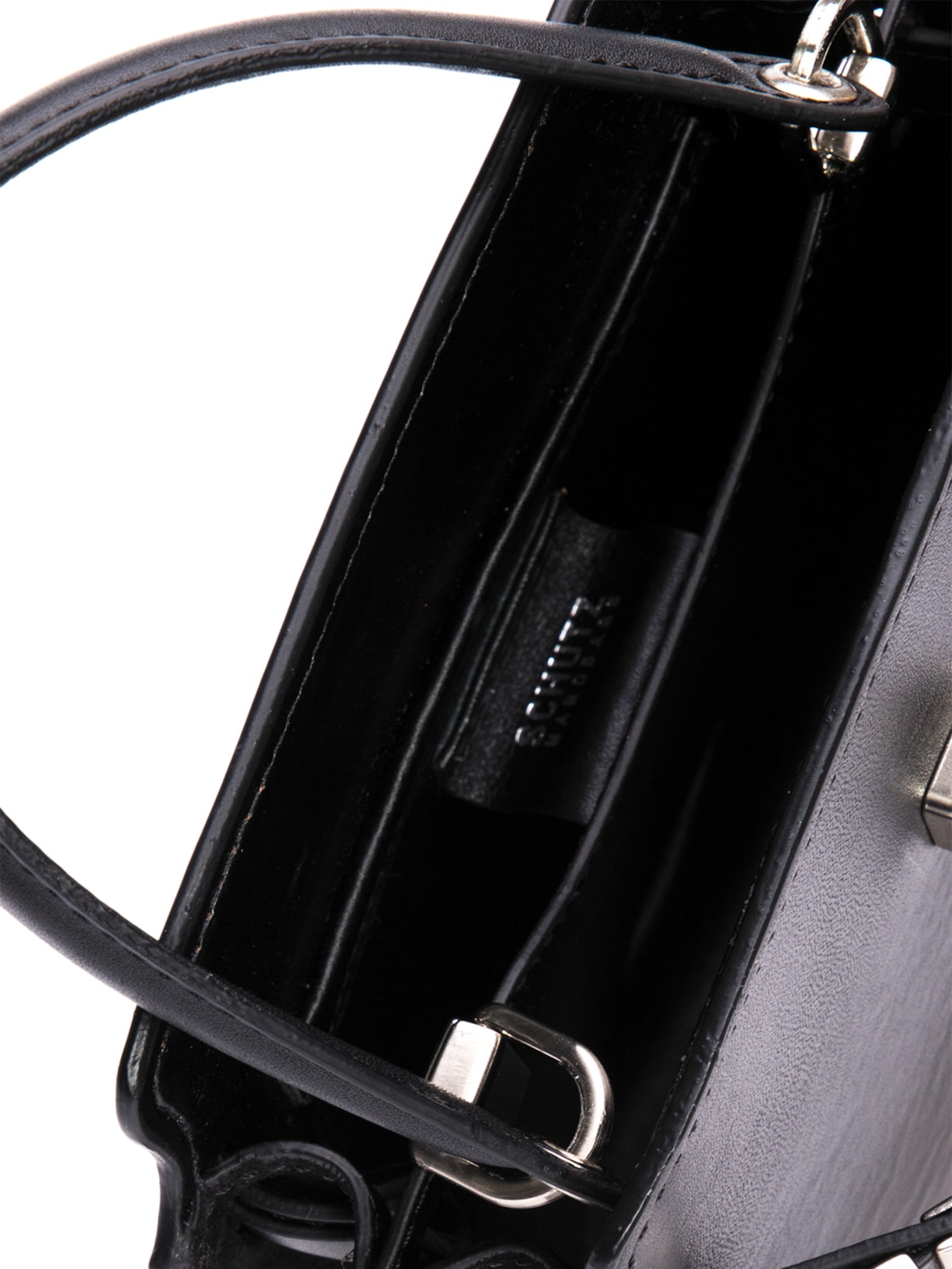 Bolsa Feminina Couro Preto Schutz