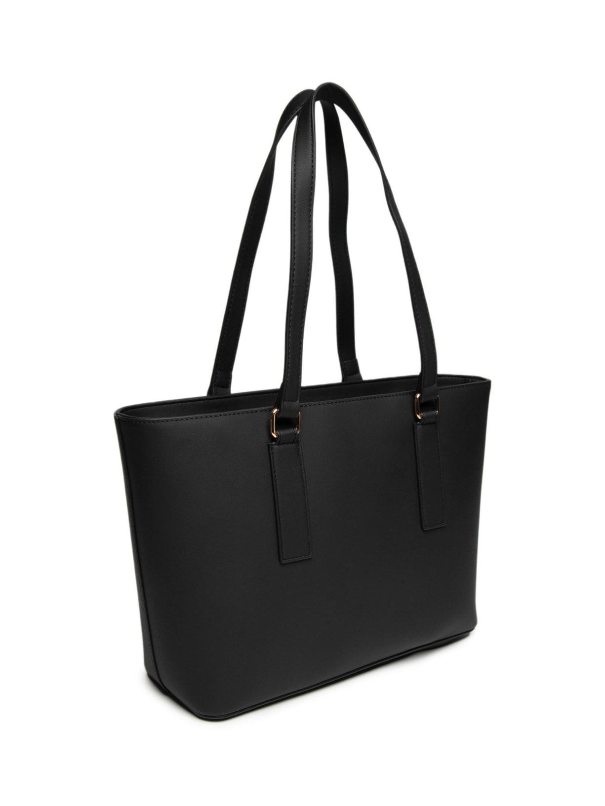 Bolsa Feminina Couro Preto Love Moschino