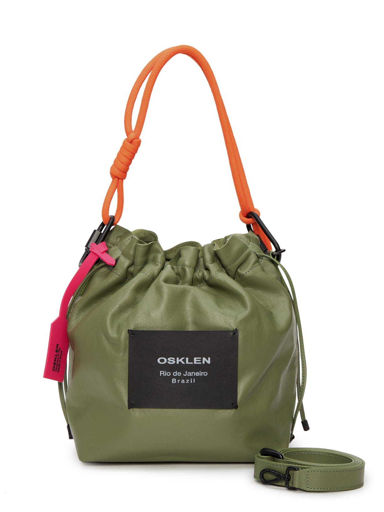 Bolsa Feminina Couro Soft Coulisse - Verde