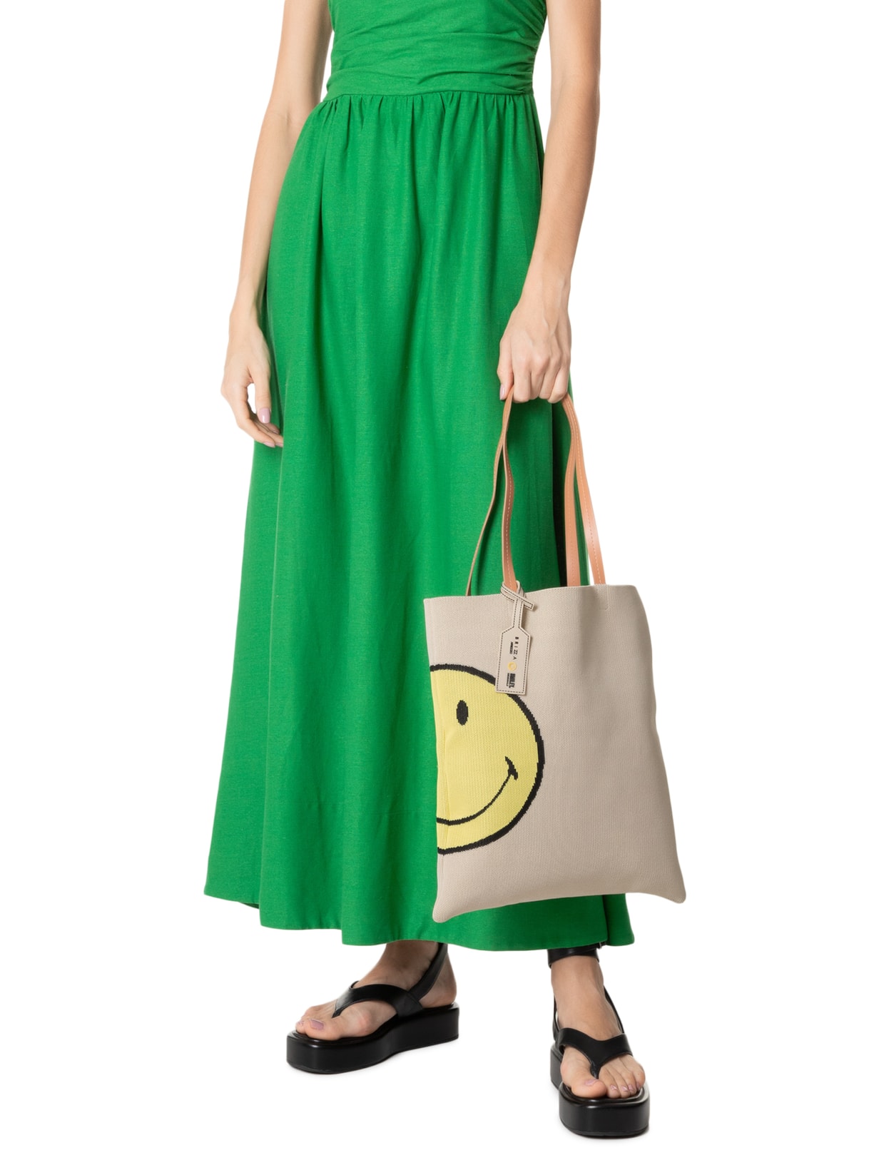 Bolsa Feminina Croche Smiley Bege Brizza Arezzo