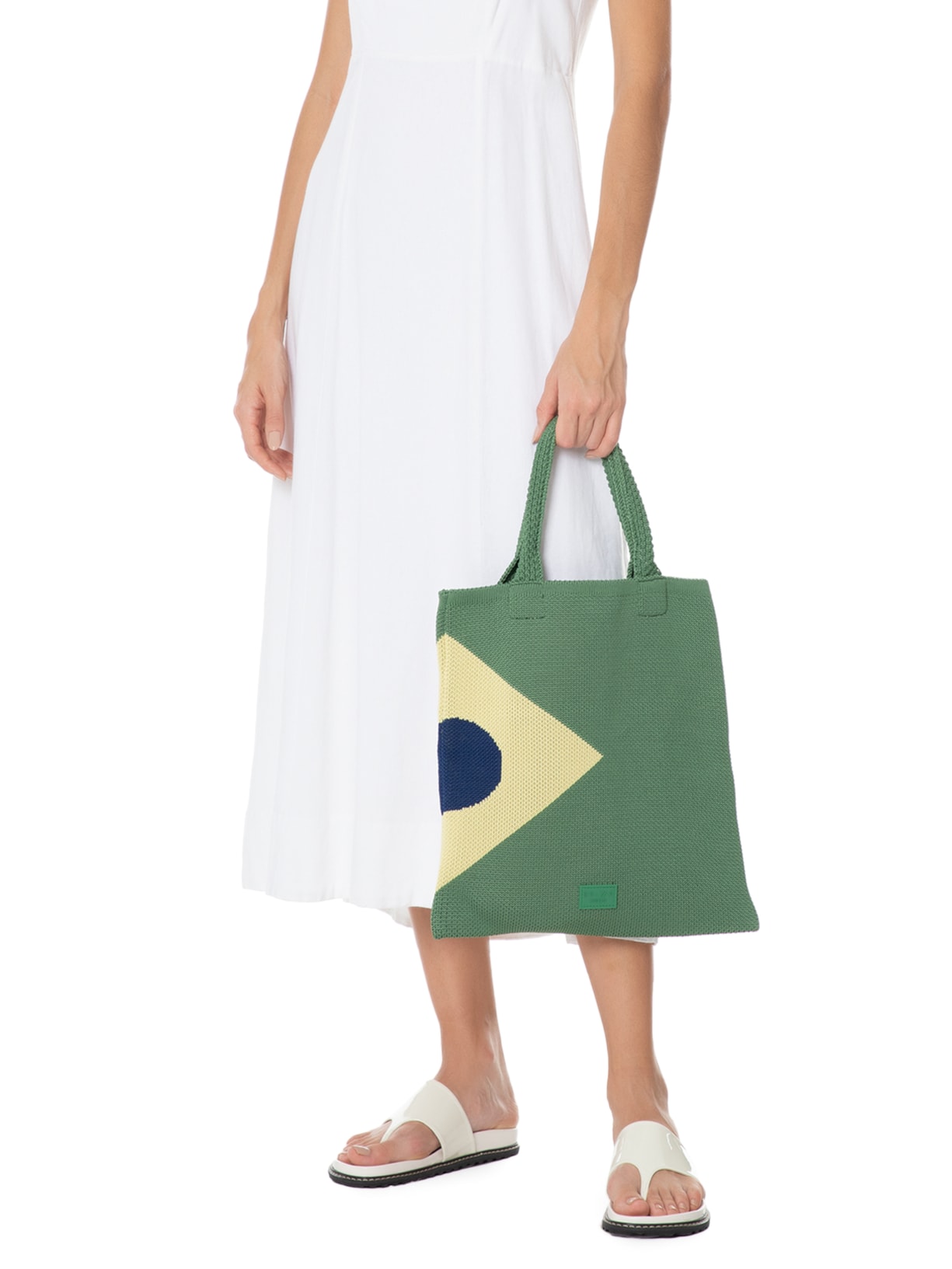 Bolsa Feminina Crochê Verde Brizza Arezzo