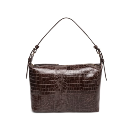 Bolsa Feminina Croco Dacar - Marrom