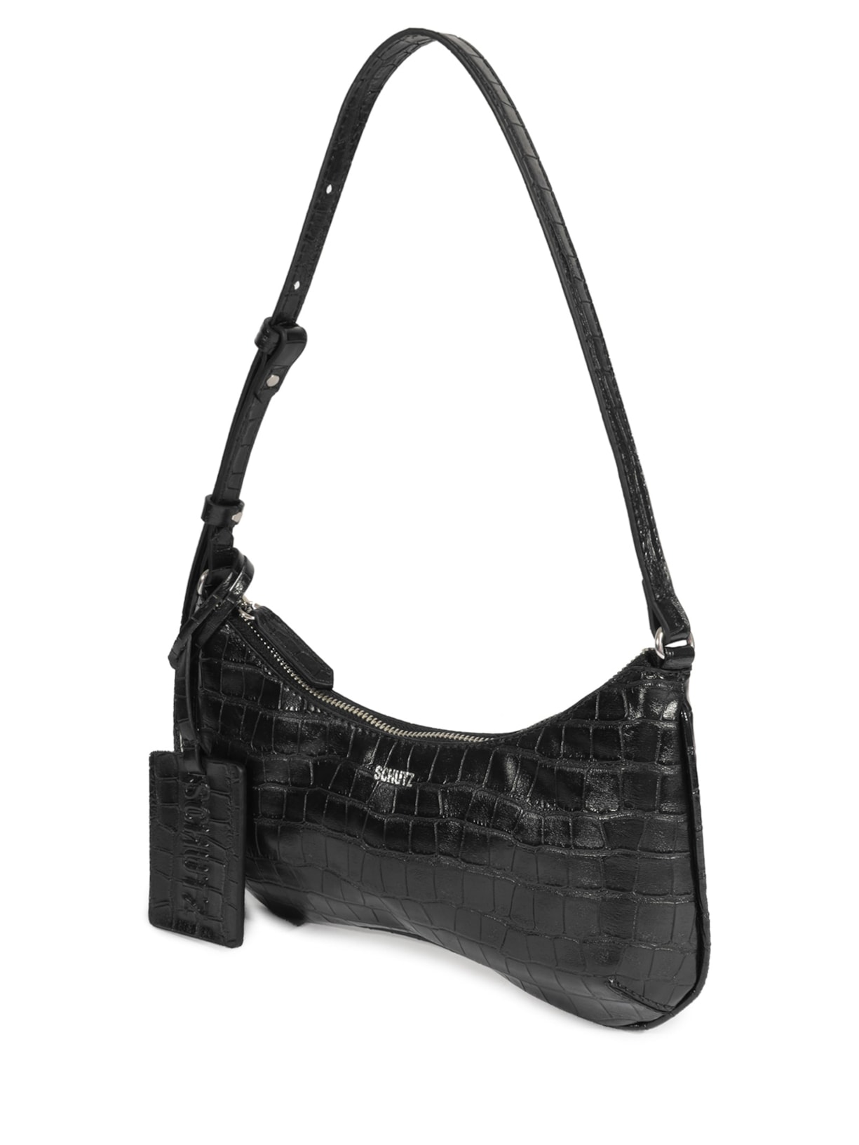 Bolsa Feminina Crocodiles Preto Schutz