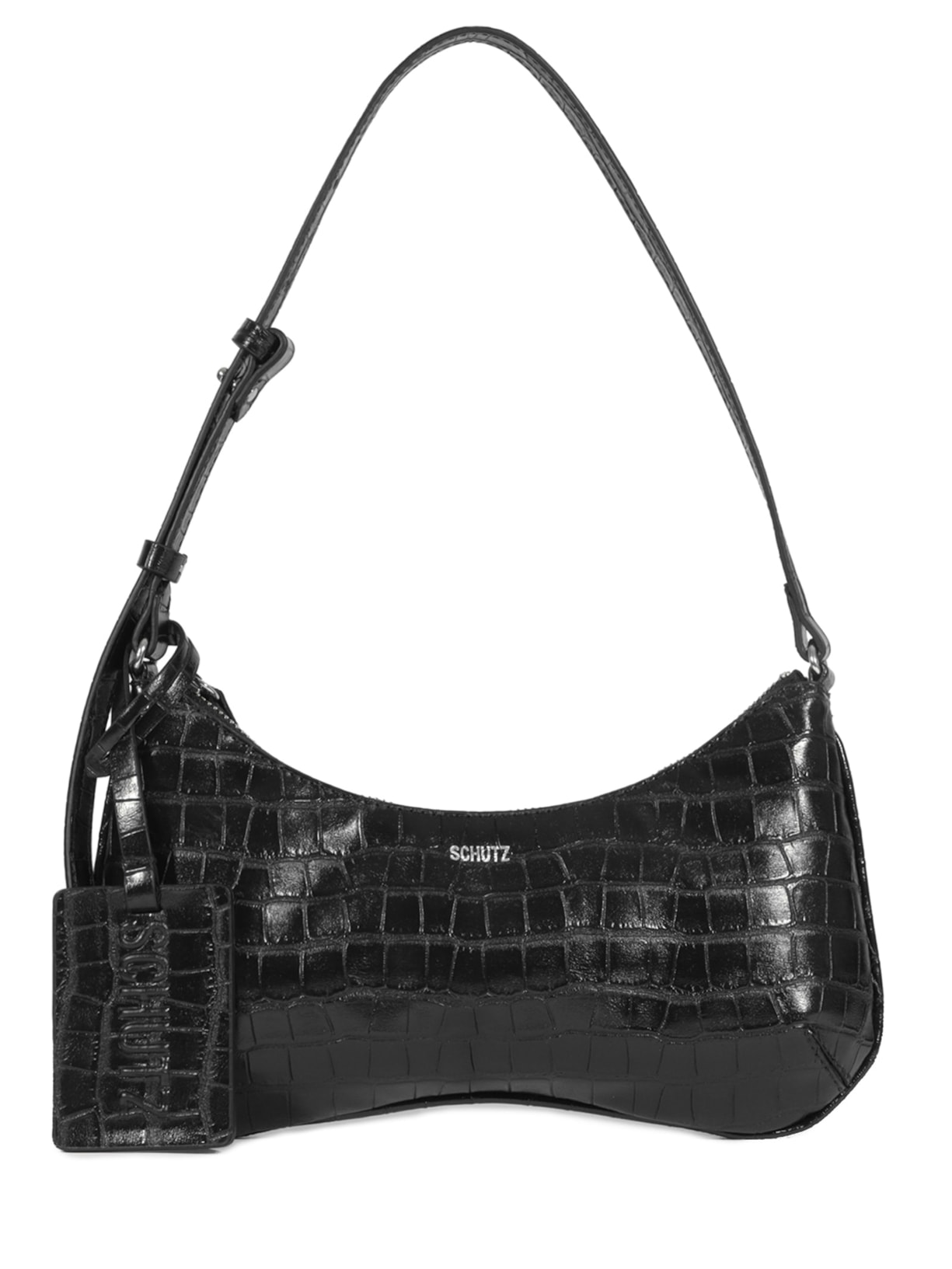 Bolsa Feminina Crocodiles Preto Schutz