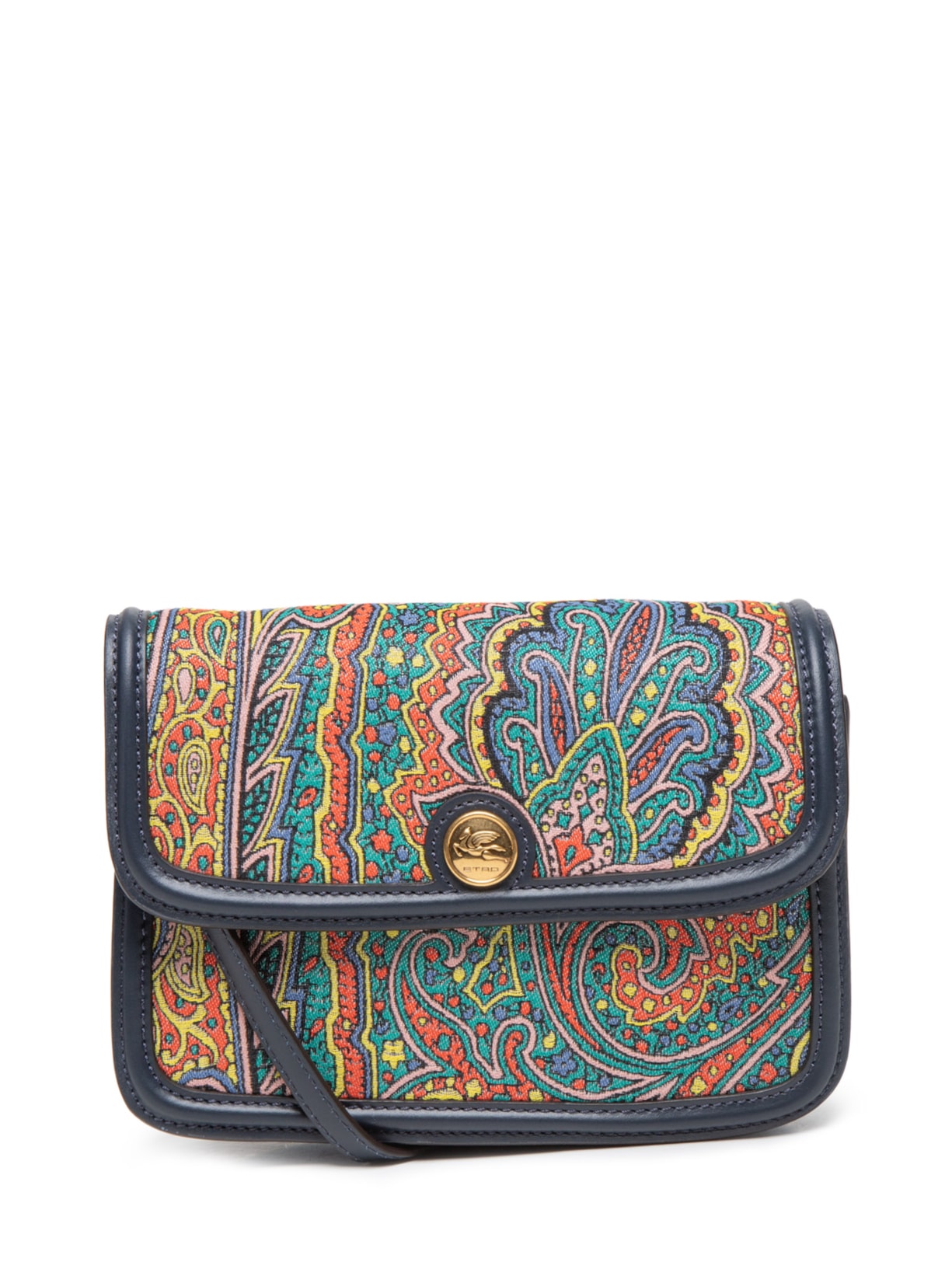 Bolsa Feminina Crossbody Arnica Jacquard - Azul