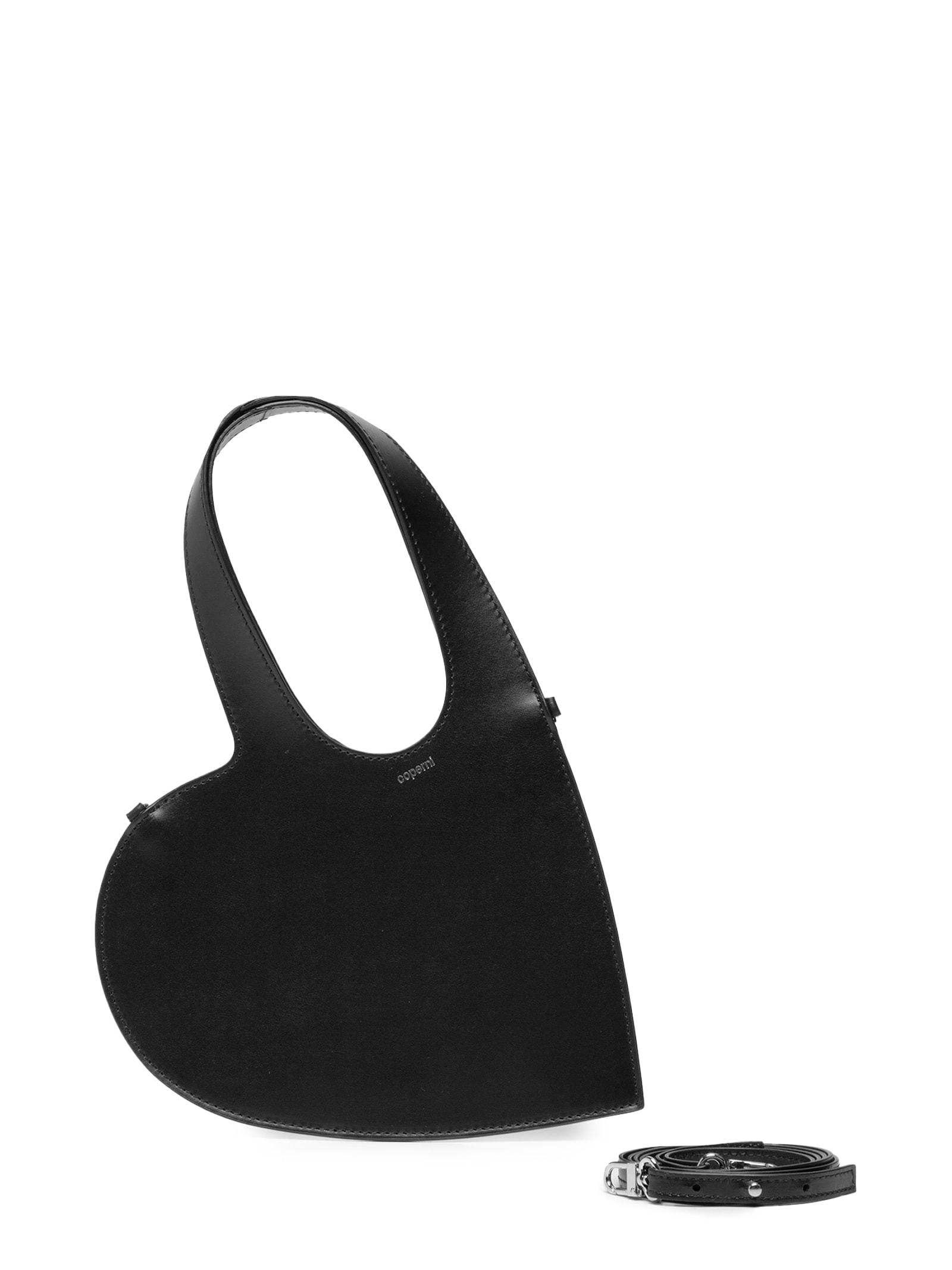 Coperni - Bolsa Feminina Crossbody Baby Heart Tote Bag - Preto