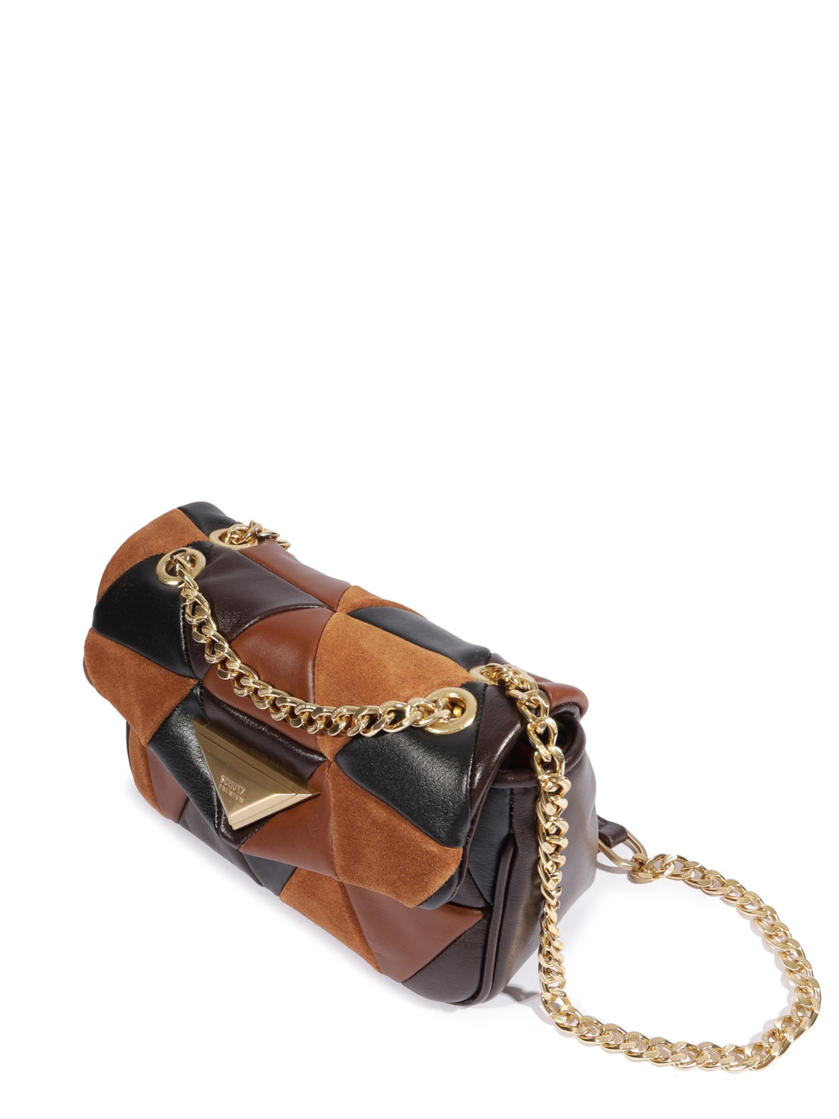 Bolsa Feminina Crossbody Marrom Schutz