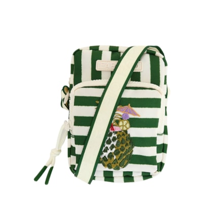 Bolsa Feminina Da Gema Comida De Praia - Verde
