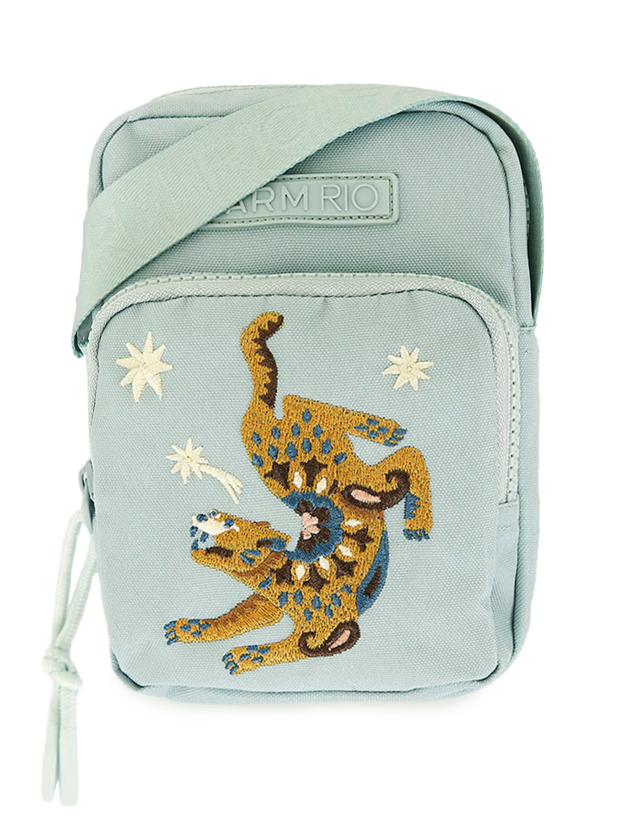 Bolsa Feminina Da Gema Festa Da Onça Azul Farm Etc