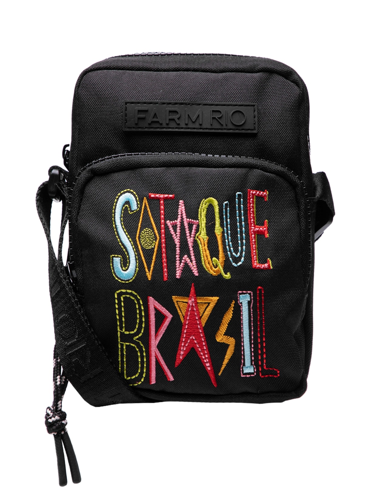 Bolsa Feminina Da Gema Folhagem Cool - Preto