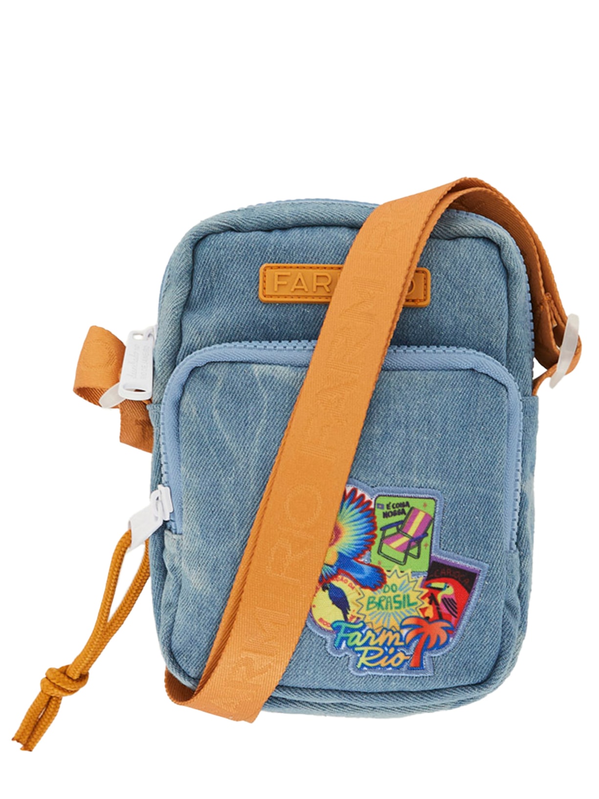 Bolsa Feminina Da Gema Patch Rio Azul Farm Etc