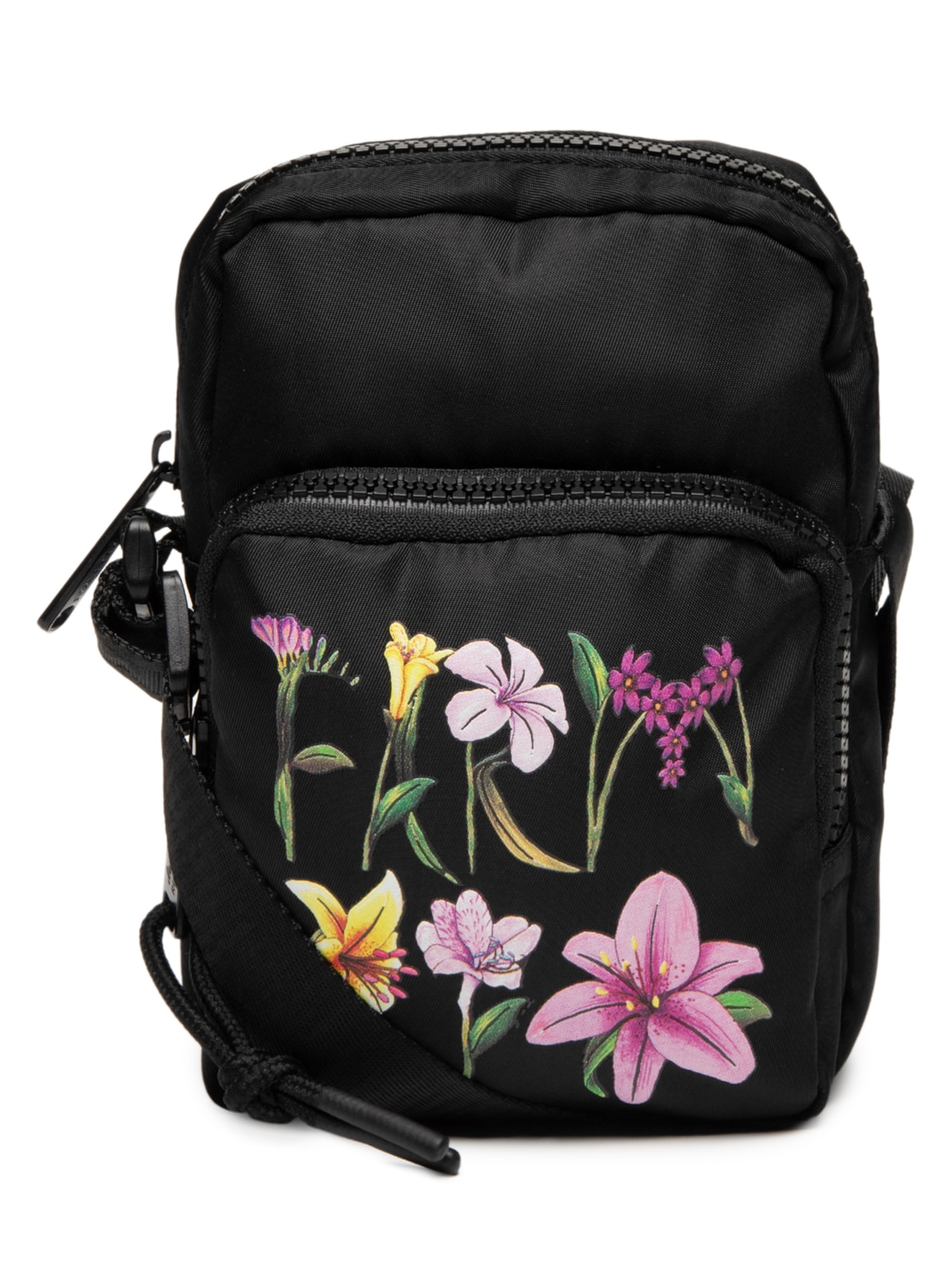Bolsa Feminina Da Gema Romance Em Flor - Preto