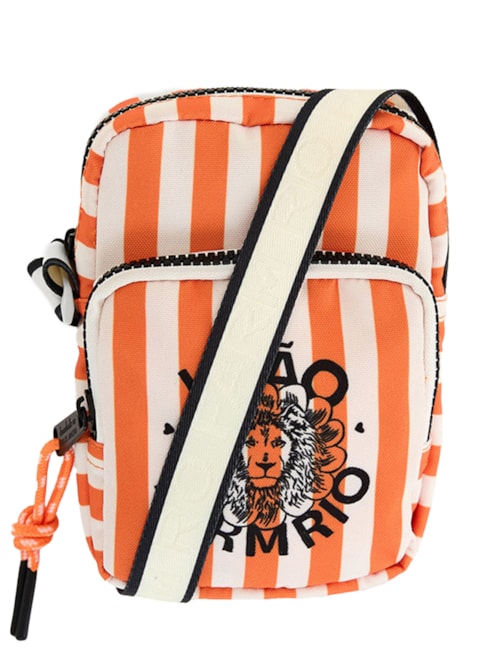 Bolsa Feminina Da Gema Silk Matte Leão - Laranja
