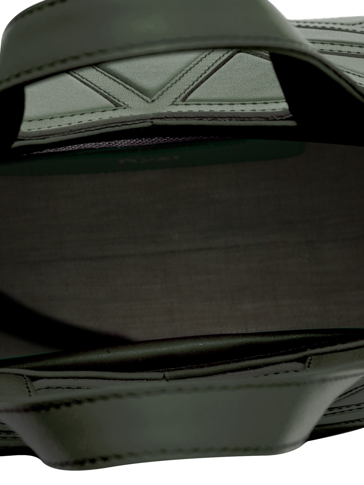 Bolsa Feminina De Couro Atanado Soft Verde Ryzí