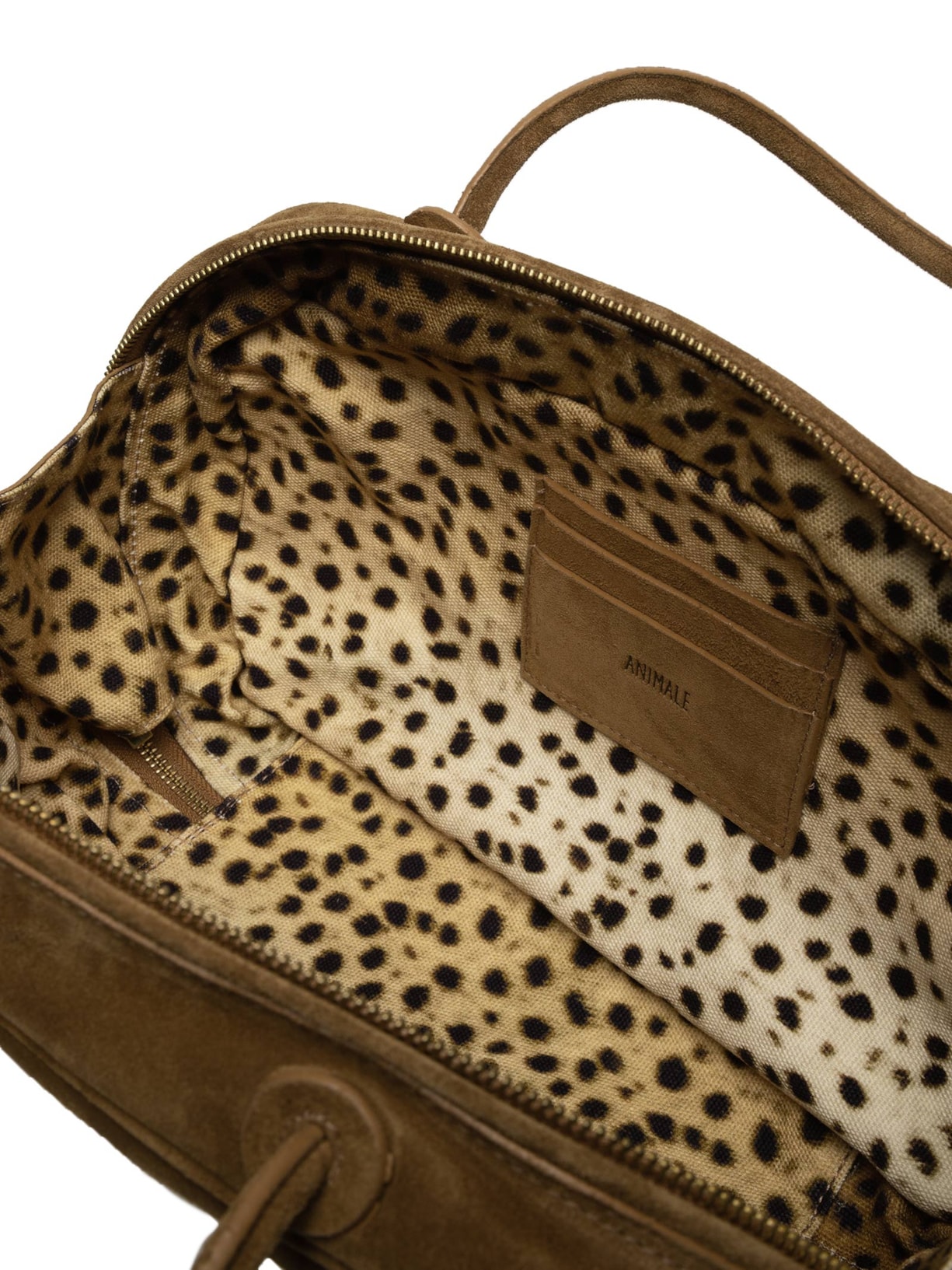 Bolsa Feminina De Couro Vivo Marrom Animale