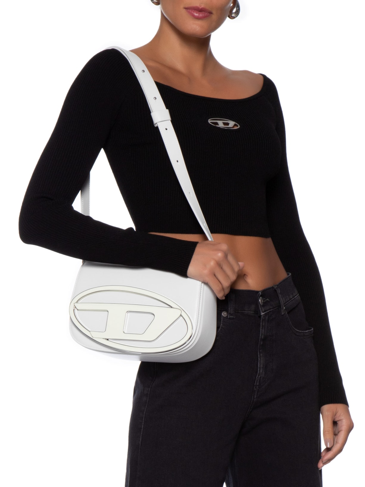 Bolsa Feminina De Ombro 1DR M Branco Diesel