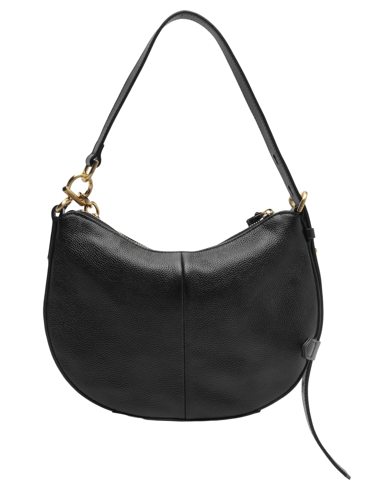 Bolsa Feminina De Ombro Couro Pequena- Preto Arezzo