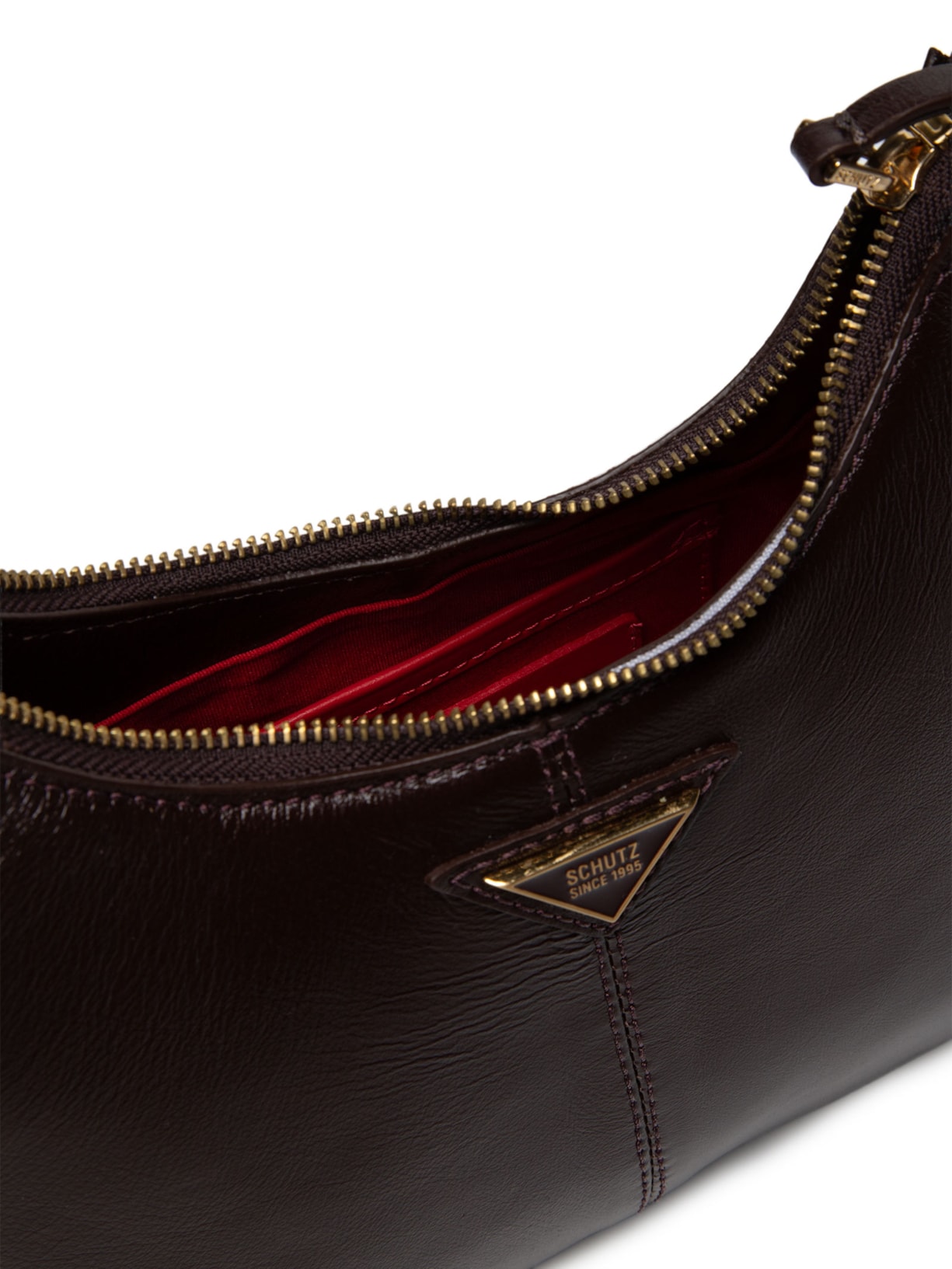 Bolsa Feminina de Ombro Marrom Schutz