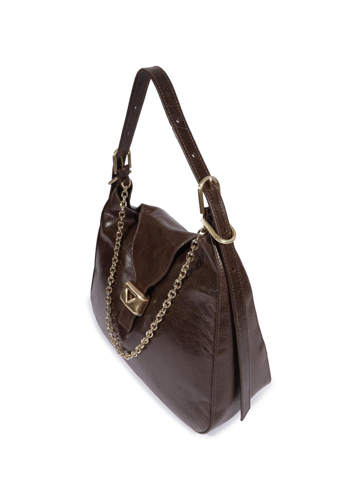 Bolsa Feminina de Ombro Marrom Schutz
