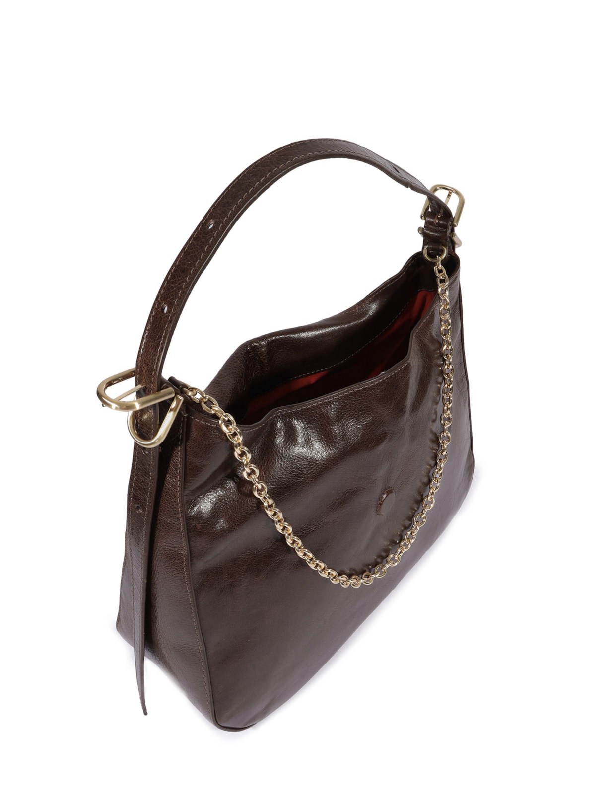 Bolsa Feminina de Ombro Marrom Schutz