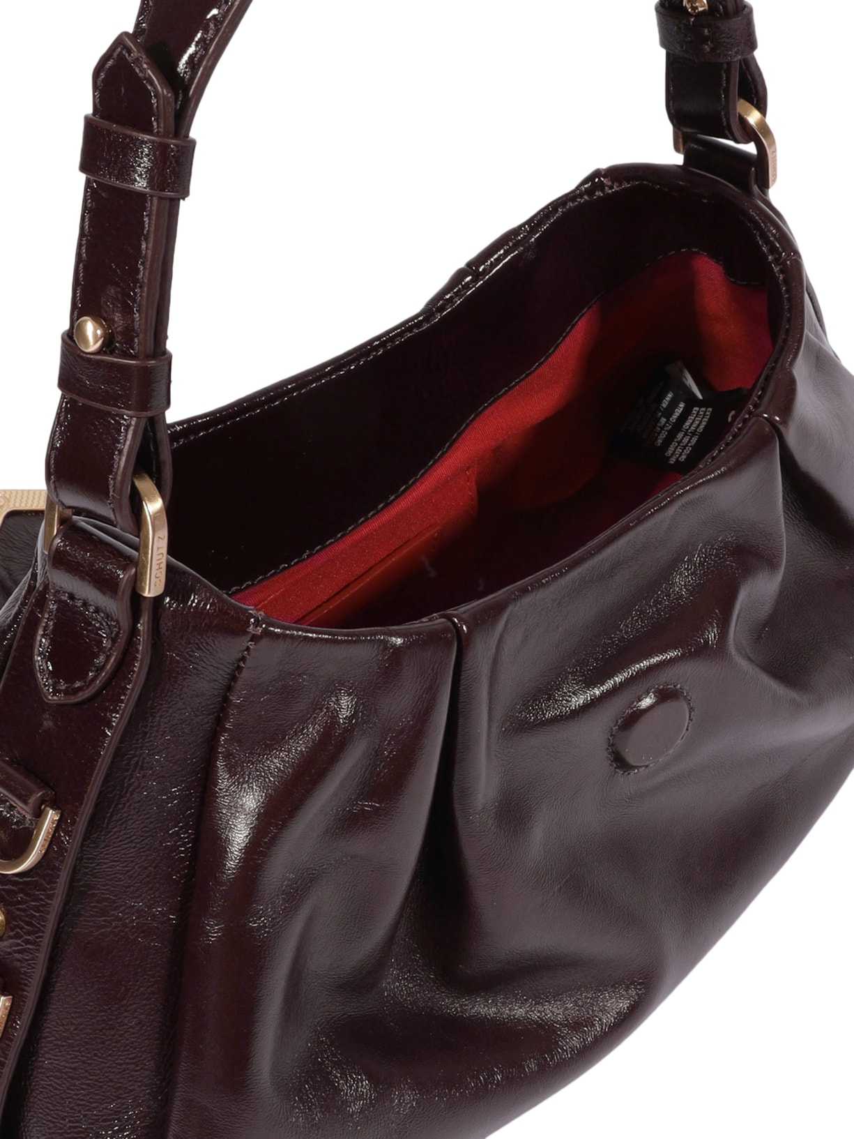 Bolsa Feminina de Ombro Marrom Schutz