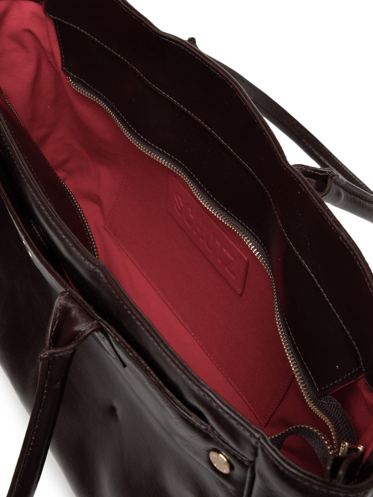 Bolsa Feminina De Ombro Marrom Schutz