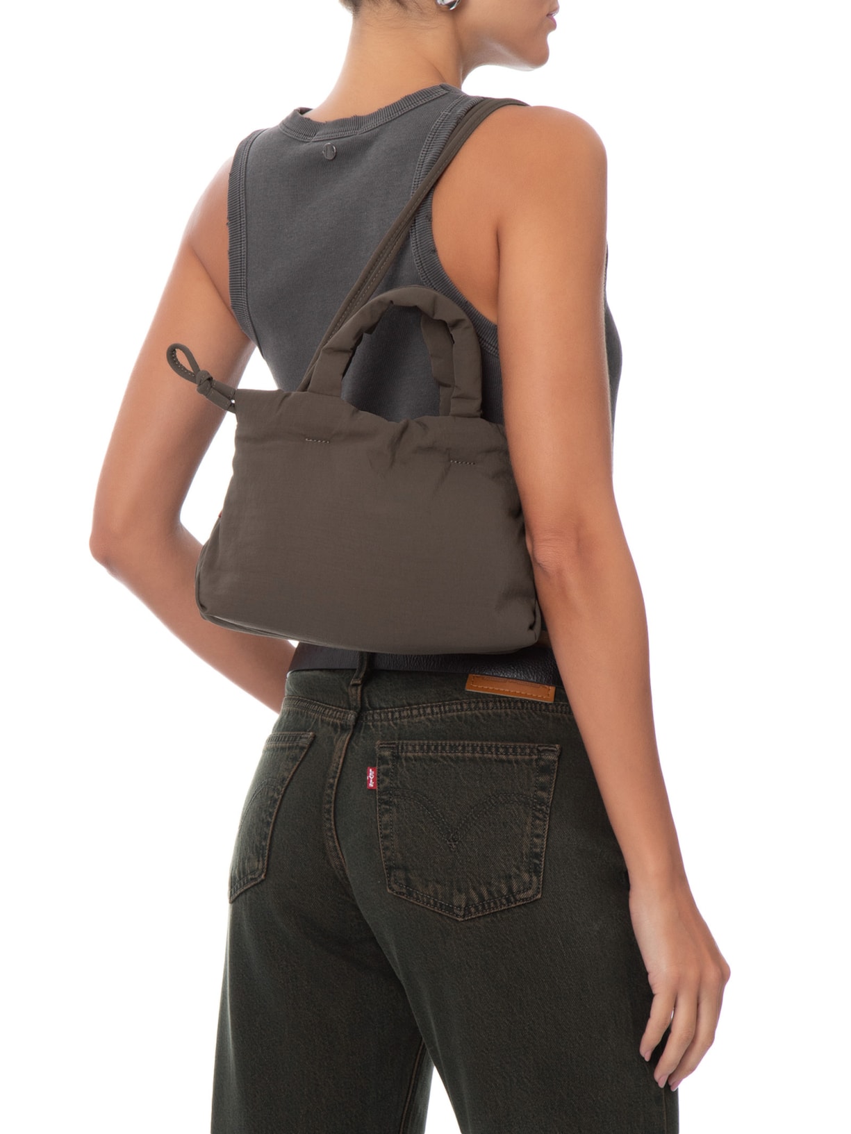 Bolsa Feminina de Ombro Small Casey Marrom Levi's