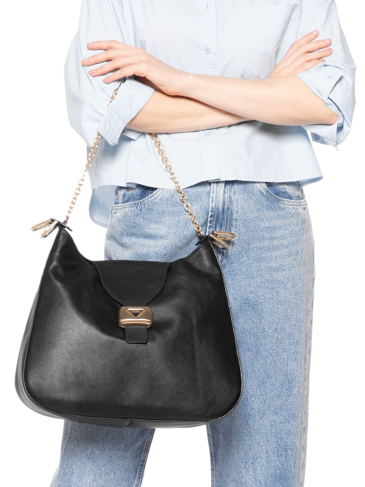 Bolsa Feminina de Ombro – Preto Schutz