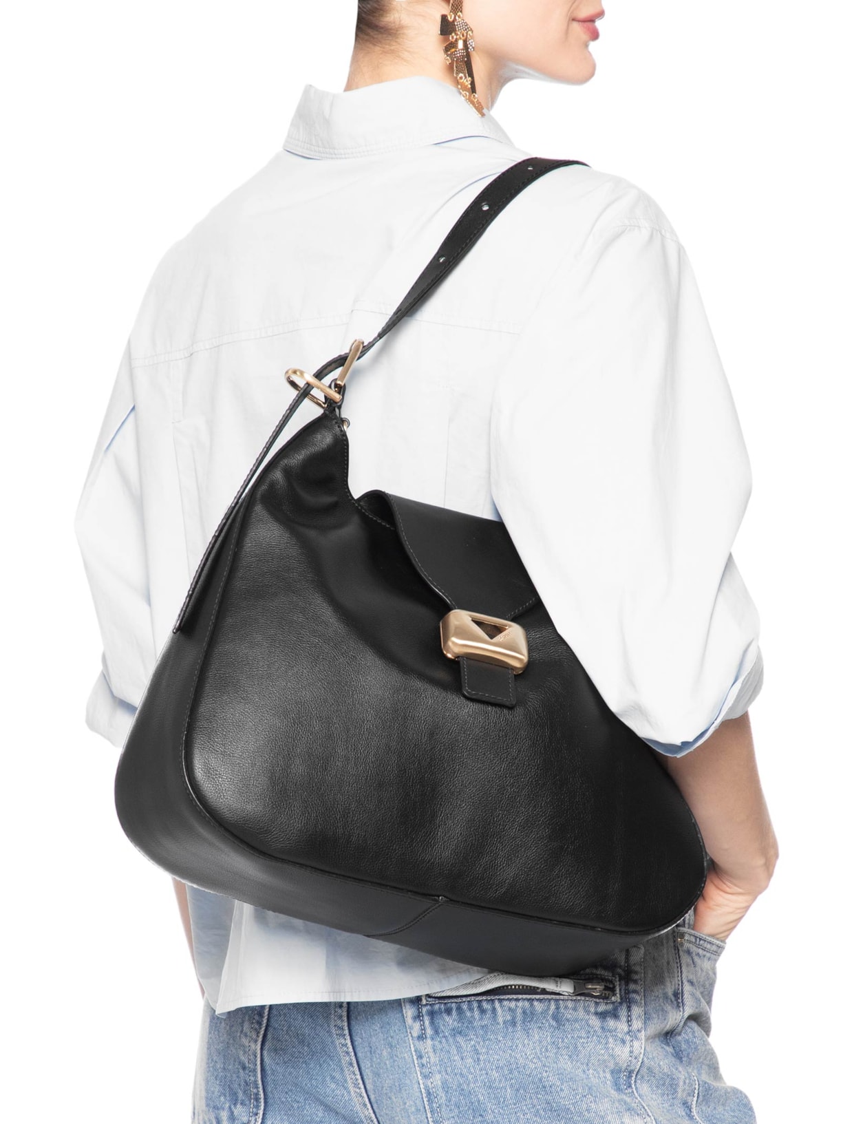 Bolsa Feminina de Ombro – Preto Schutz