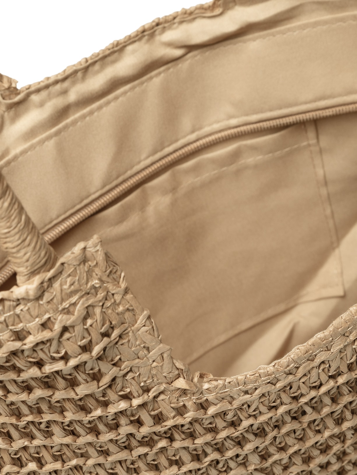 Bolsa Feminina De Palha Bege Mktbeach