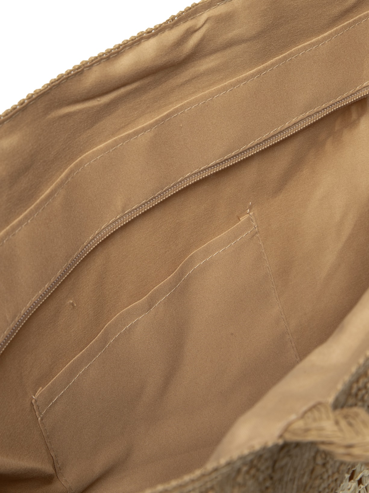 Bolsa Feminina De Palha Bicolor Bege Mktbeach