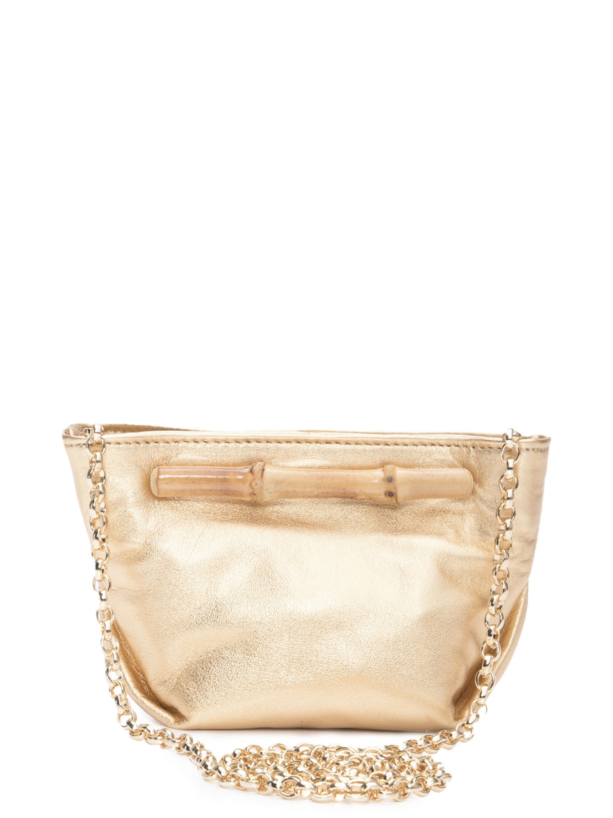Bolsa Feminina Diana Baby Soft Metalizado - Dourado