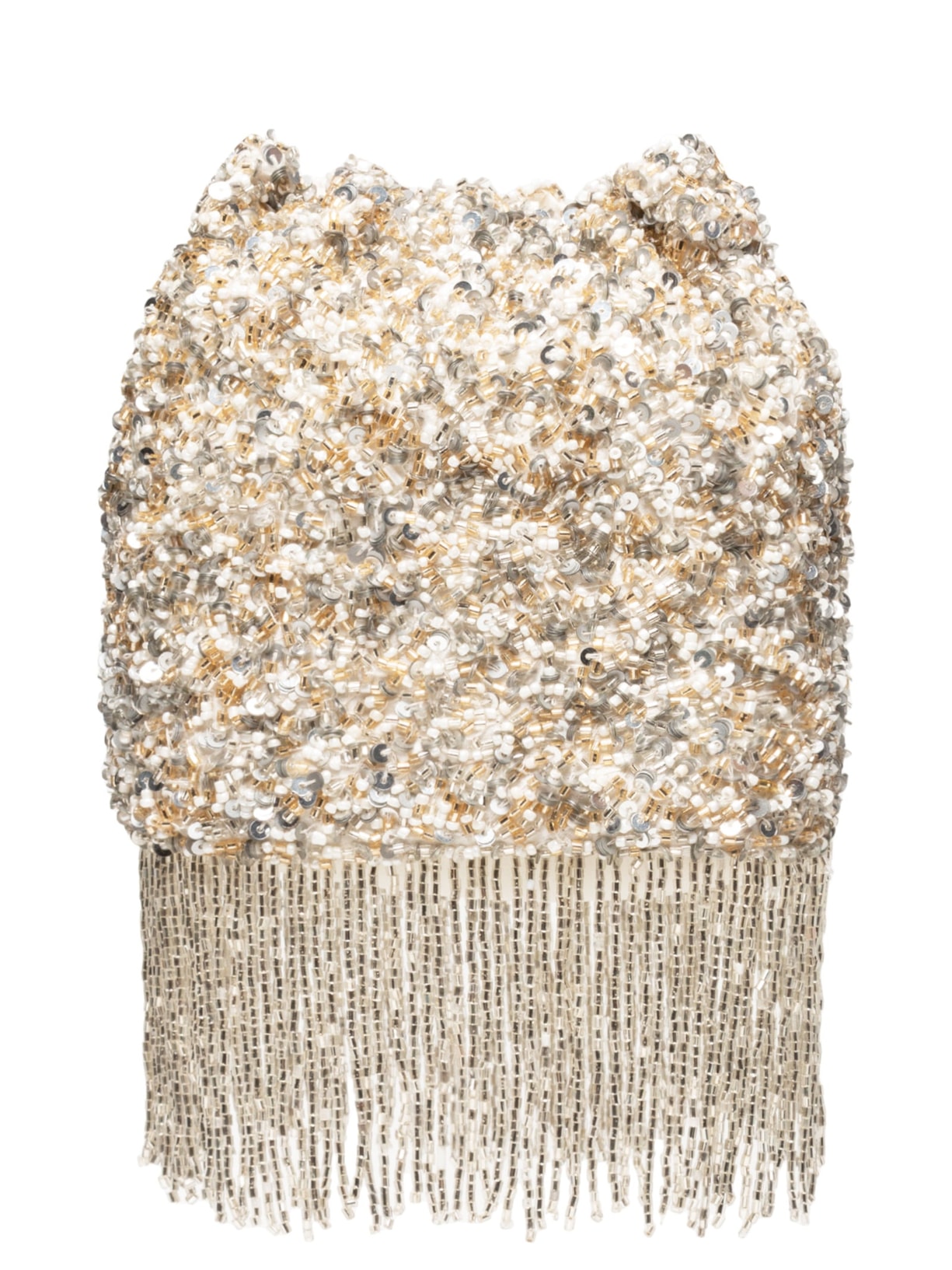 Bolsa Feminina Diana Cream Prateado Le Lis