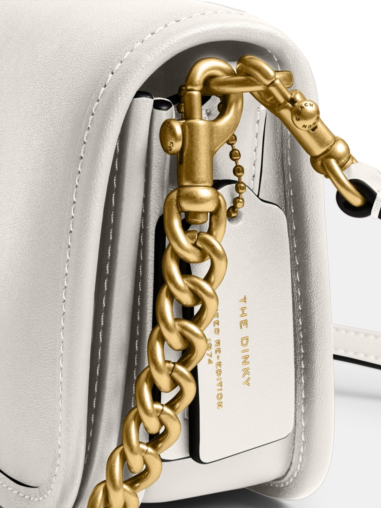 Bolsa Feminina Dinky Branco Coach
