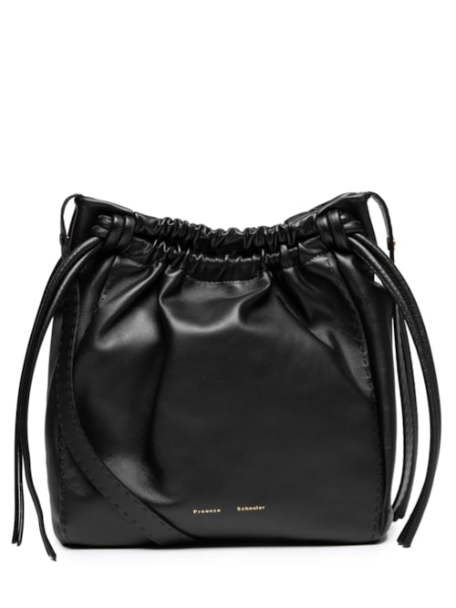 Bolsa Feminina Drawstring Pouch - Preto