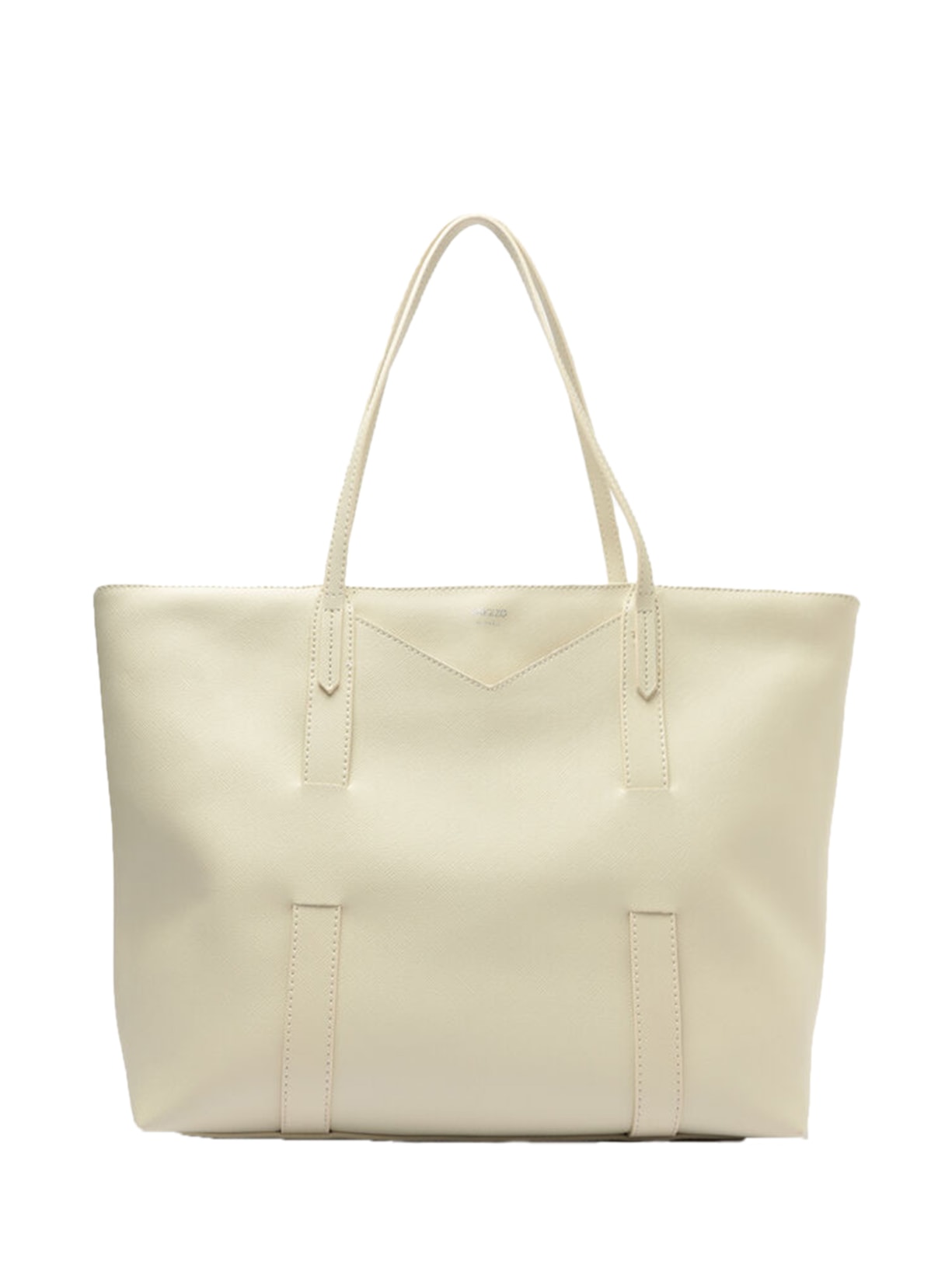 Bolsa Feminina Eco Saffiano - Off White